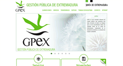 Desktop Screenshot of gpex.es