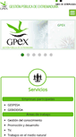 Mobile Screenshot of gpex.es