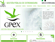 Tablet Screenshot of gpex.es