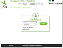 Tablet Screenshot of candidato.gpex.es